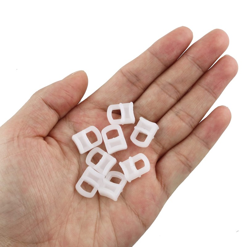 ZZLZX Sliding Eye Carrier 12PCS Eye Type Curtain Slide, Curtain