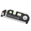 Multipurpose Laser Leveller Infrared Spirit Level Tape Measure Tool for