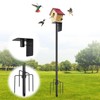 Bird House Pole,102 Inch Heavy Duty Bird Feeder Pole Mount