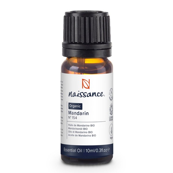 Naissance Cold Pressed Organic Mandarin (Citrus Nobilis) Essential Oil (No.