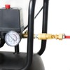 TAILONZ PNEUMATIC 2 Point Brass Hose Joint, G3/8-8mm Hose Adapter,