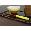 Aoba Chopsticks Natural Wood, Candy Ball Thread, Yellow, 9.1 inches