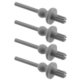 VGOL 4 Pieces Car Rear Parcel Shelf Clips 1122014 Compatible with Fiesta Mondeo MK3 2000-2007 Plastic Parcel Shelf Compartment Straps Cord Fixed Clips Clamps