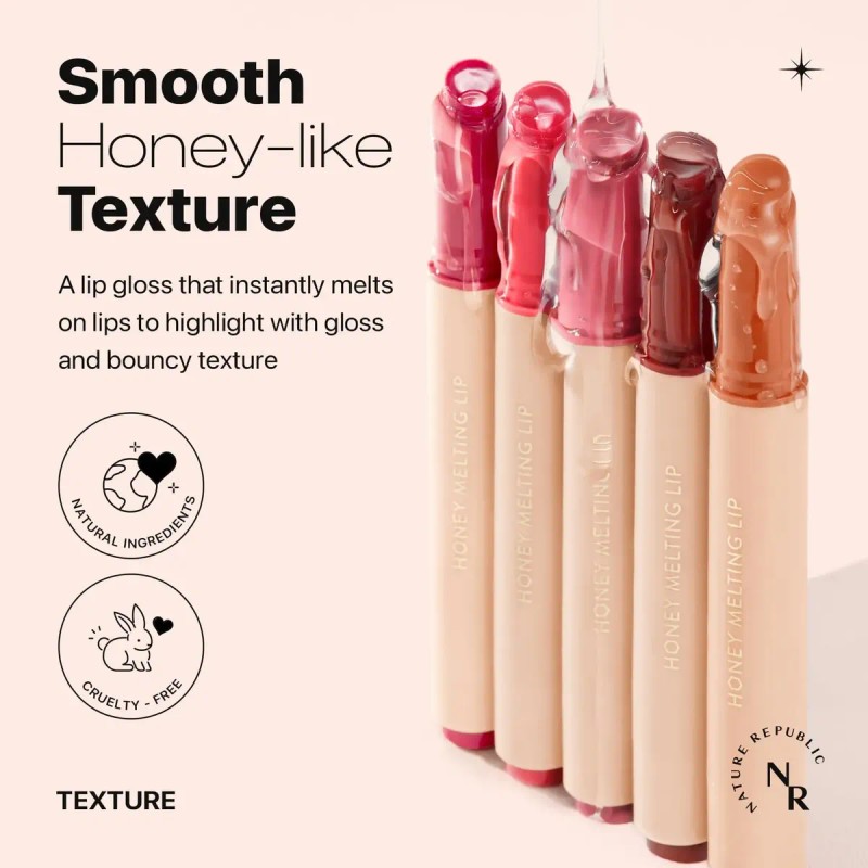 Lip Plumper Nature Republic Honey Melting Lip 01 Albaricoque