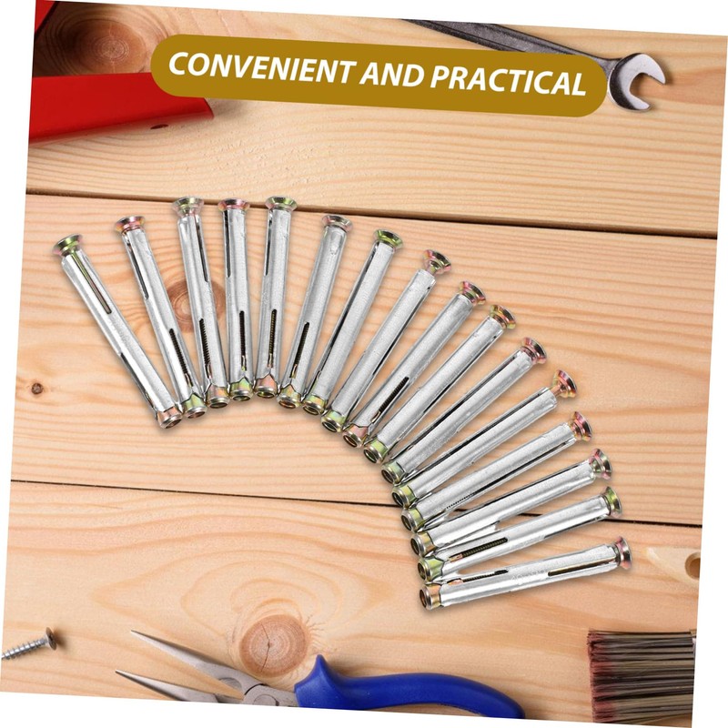 BUGUUYO 16pcs Countersunk Expansion Screws for Windows Doors Hollow Wall