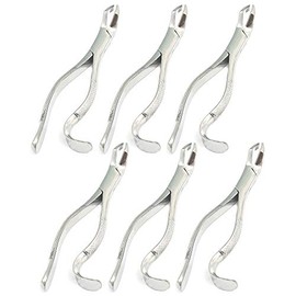 OdontoMed2011® Set Of 6 Dental Extracting Forceps #210H Dental Extraction Instruments ODM