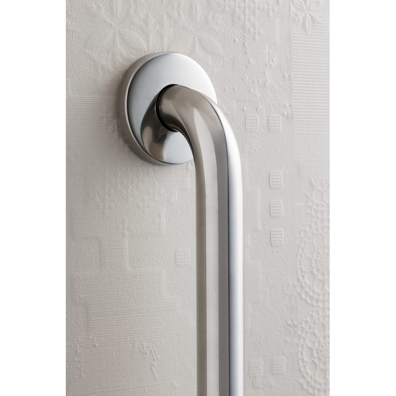 PONTE GIULIO Stainless Steel Grab Bar - Polished Finish ADA
