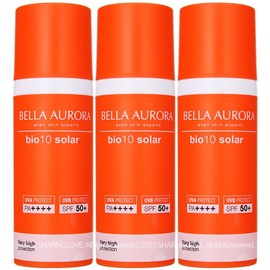 Bella Aurora Biotene Solar Sunscreen 50ml x 3 / 벨라오로라 바이오텐 솔라 선크림 50ml x 3개