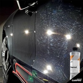 CARPRO Clear Cut Correction Compound - Heavy Cut Compound for Fast Paint Correction - Professional Body Shop Car Paint Scratch Repair, Fix Scratches & Swirls - Detailing and Buffing - 250ml (8oz)