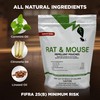 Nature-Cide Rat & Mouse Pouches - Plant-Based Formula for Indoor