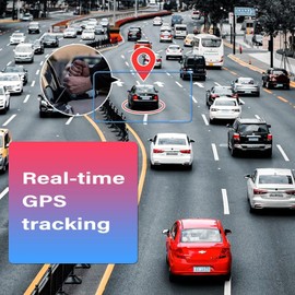 Winnes Mini GPS Tracker 1500mAh Ohne ABO GPS Tracker Auto Mit Gratis-App Starker Magnet GPS Sender Echtzeit-Positionierung Für Auto Kind Fahrrad Anti-Verlust