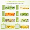 Cortador de Verduras 15 en 1 Yolispa 2512477-610MX-CCY Rayador y