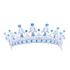 Frcolor Wedding Tiara Crown, Rhinestones Crystal Bridal Pageant Princess Tiara