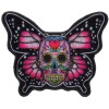 Ivamis Sugar Skull Butterfly Patch - 4x3.2 inch - P6013
