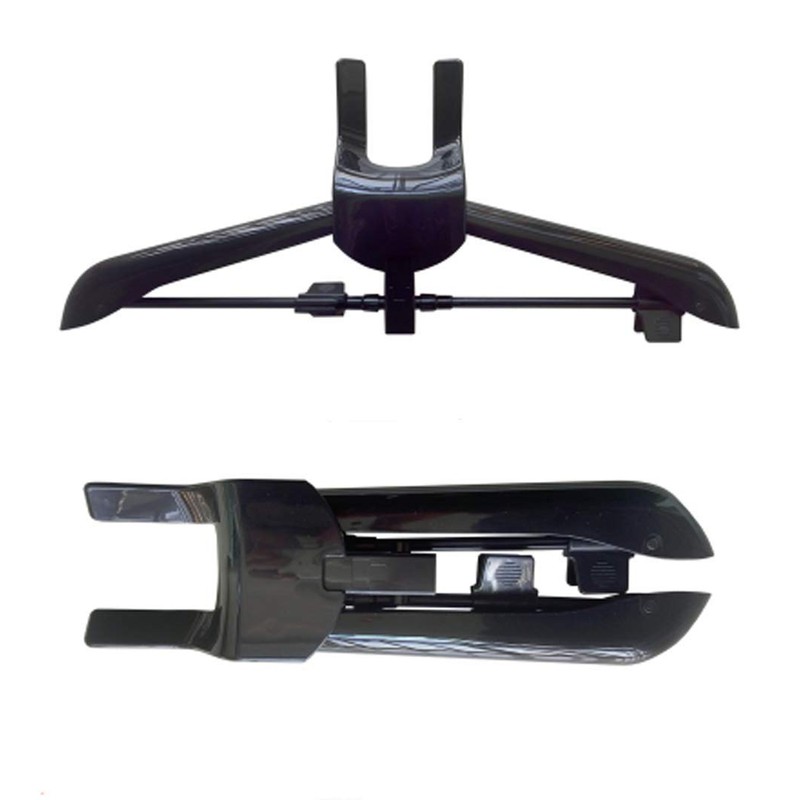 Rluii Garment Hanger/Fabric Steamer Ironing Steamer Hanger/Pants Hanger/Telescopic Folding Hanger/Garment