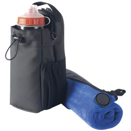 HUMBLE HUB Magnetic Gym Bag – Compact Crossbody Fitness Pouch with Water Bottle Holder – Small Gym Bag for Men & Women – Secure Magnetic Storage & Travel-Friendly Design