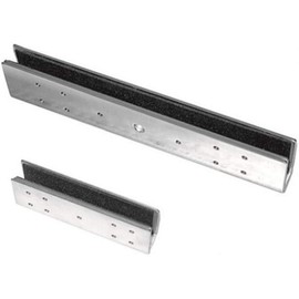 Seco-Larm SD-997UB-AQ U-Bracket Kit For Glass Doors For use with SD-997B-GBQ Fail-Safe Electric Deadbolt, Mounts the Deadbolt and Strike Plate On Glass Doors