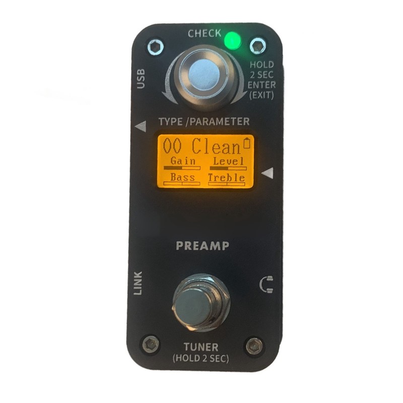 Preamp Effect Pedal Unvoiced Sound Overload Distortion Metal Tone Electric