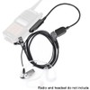 BAOFENG UV-9G Speaker Mic to 2 Pin K Plug Converter
