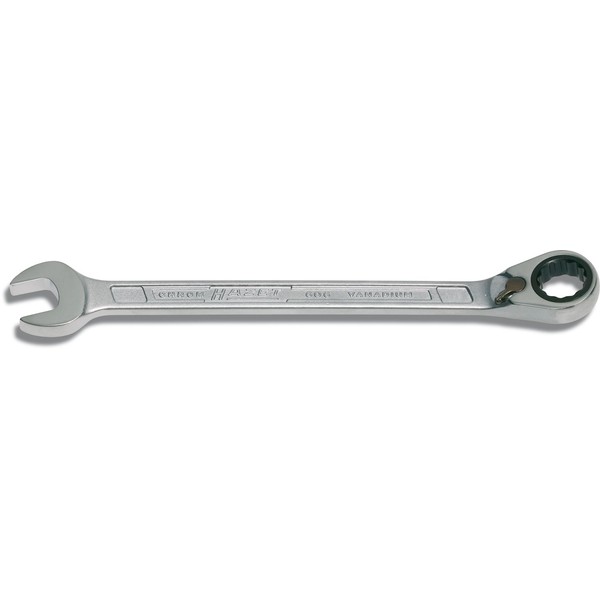 Hazet 9 mm Ratcheting Combination Wrench Reversible - Silver