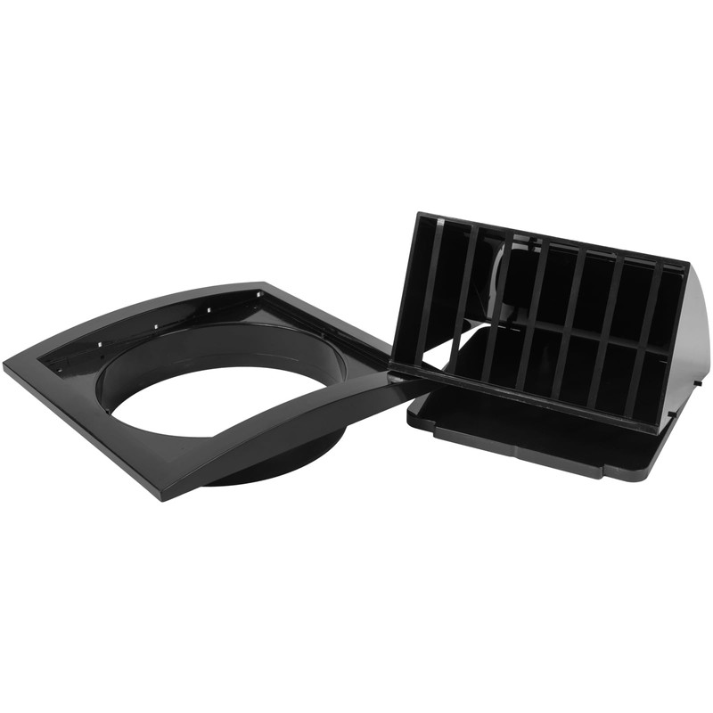 Vent Systems Black Ø150 mm / 6" Inch Exhaust Vent