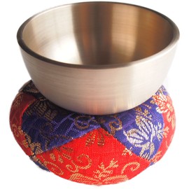 Rin Futon, For Orin and Woodfish, Rin Zabuton, For Danka and Temples, Sokanmaru (Diameter 5.9 inches (15 cm), Purple Red)