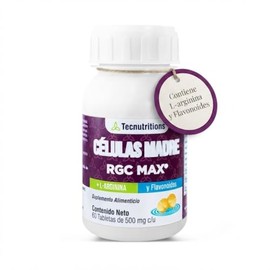 Suplemento CELULAS MADRE RGC MAX (60 tabletas de 500mg cu) 100 Naturales, Anti-oxidativo, Brinda Energa. Para Regeneracion Celular, Refuerzo...       