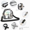 Valleycomfy Women's Clear Bag, Shoulder Transparent Bag, Crossbody Bag, Vinyl