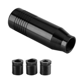 Car Gear Head, Gear Lever Knob, Manual Gear Knob, Car Gear Head, Gear Knob, Car Gear Knob, Gear Knob Stick, Gear Knob Handle, Gear Knob with 3 Adapters, for Most Vehicles