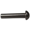 1/8" Diameter X 3/4" Length Solid Steel Round Head Rivet,