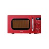 COMFEE' Retro Small Microwave Oven With Compact Size, 9 Preset