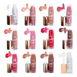 Italia Deluxe Thirsty Pout Pack 12 Unidades Brillo Labial                                                                                             