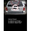 Benefast Rear Window Liftgate Glass Hinge Set Right & Left
