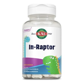 Vitamina C Masticable Para Niños 60 Tabletas In-raptor Kal