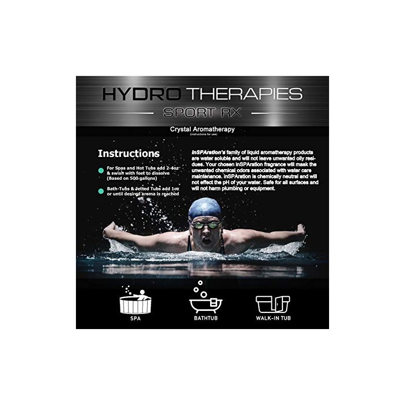 InSPAration 7491 HTX Elevate Therapies Cristales para spa y jacuzzis,