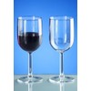 6er Set Weinglas 1/8l und 1/4l SAN - Kunststoff