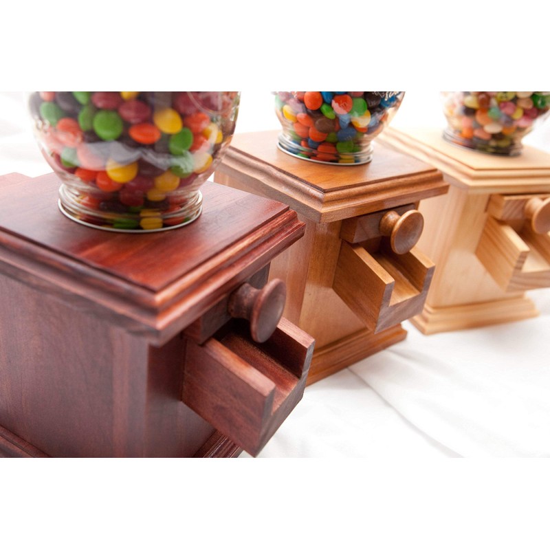 Handcrafted Wood Candy Dispenser - 1 PCS - Great for