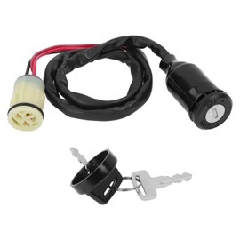 TXRXIZ Ignition Switch Key, Compatible with Honda ATV Rancher 350 400 420 TRX350 TRX420 TRX450 Foreman TRX350FM 4x4 2000-2006 Replace 35100-HP5-600 35100-HP0-A71 Waterproof Ignition Switch