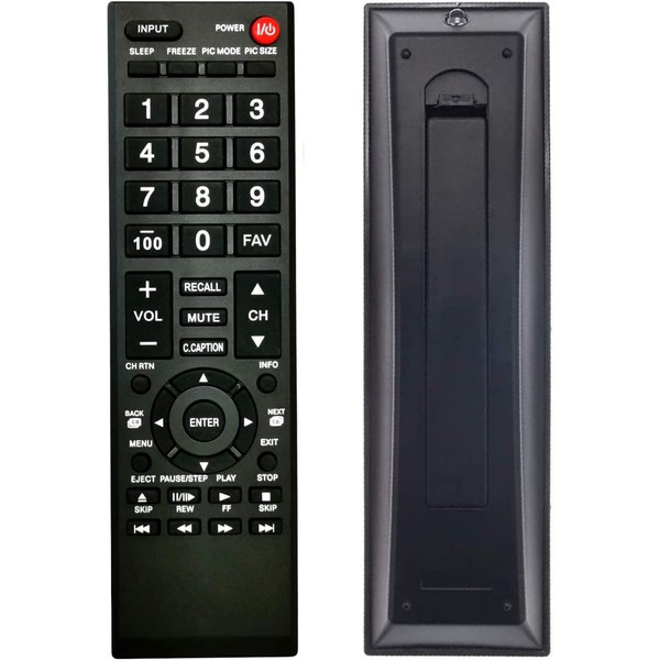 Smartby Universal Remote Control for Toshiba TV, Replacement for All