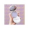Polvo Matificador Seda Cremoso Lavanda Maquillaje Mate Tono Morado transparente