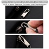 5# 20 Piece Zip Repair Kit Pull Tabs Replacement Zipper