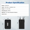 MatauMahi MatauMahi 5V1A USB Ladeger?t (Schwarz), 5W USB Netzteil, USB