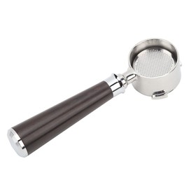 Portafiltro sin Fondo para Espresso de 51 Mm con 3 Orejas, Compatible con Máquinas de café EUPA EC0680 EC0685 Máquina de Espresso de 51 Mm Cesta de Acero Inoxidable y Mango de (Sándalo Morado)