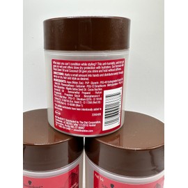 Schwarzkopf (3) Smooth N Shine Straight Gel Conditioning 6 Ounce Jar