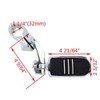 XFMT Chrome 1-1/4" 32mm Highway Engine Guard Foot Pegs W/Short