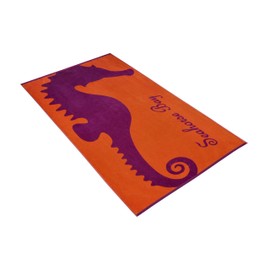 Vossen Women's and Men's Seahorse Bay Orange 100 x 180 cm