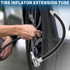 A ABSOPRO Tire Inflator Extension Tube Durable 11.42inch M8x0.8 15.5mm