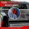 4PCS Truck Tool Box Mounting Kit, Truck Box Hooks, J