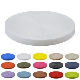 Roban Fashion Polypropylene Webbing, Length: 10 Metres, Pack of 1 - Available in Various Widths: 10 mm, 15 mm, 20 mm, 25 mm, 30 mm, 40 mm and 50 mm