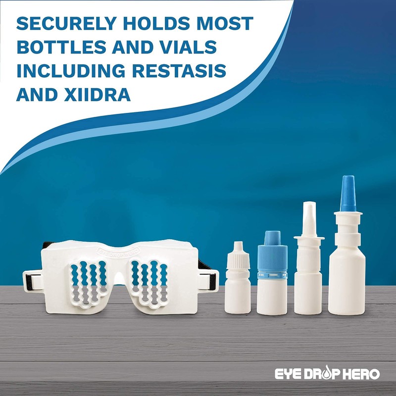 Eye Drop Hero- Eye Drop Guide | Securely Hold and